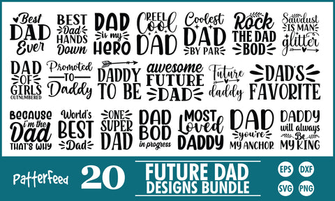 Future Dad SVG Designs Bundle SVG PatternFeed8 