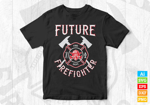 Future Firefighter Svg Png Files SVG DesignDestine 