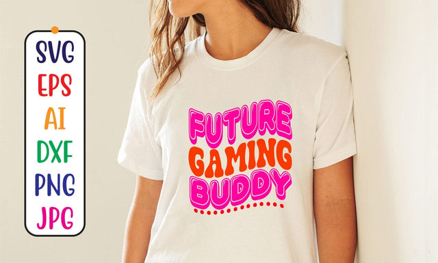 Future Gaming Buddy Retro SVG SVG Syaman 