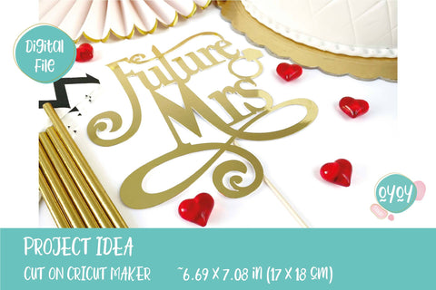 Future Mrs SVG | Bridal Shower SVG | Bachelorette party SVG SVG OyoyStudioDigitals 