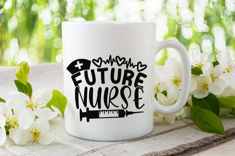 Future Nurse| Nursing Student SVG Cutting Files. SVG CosmosFineArt 