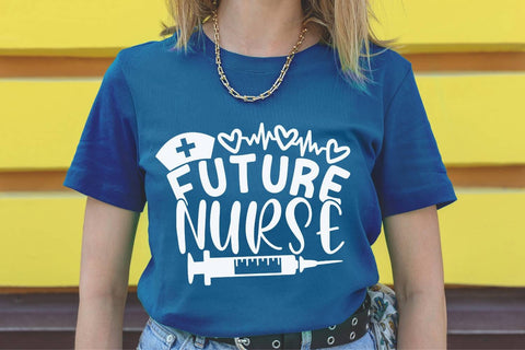 Future Nurse| Nursing Student SVG Cutting Files. SVG CosmosFineArt 