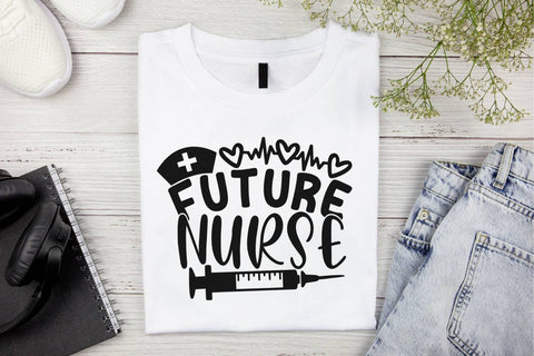 Future Nurse| Nursing Student SVG Cutting Files. SVG CosmosFineArt 