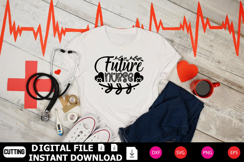 Future Nurse SVG Shahin alam 