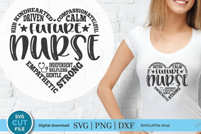 Future Nurse svg subway art SVG SVG Cut File 