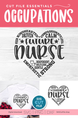Future Nurse svg subway art SVG SVG Cut File 