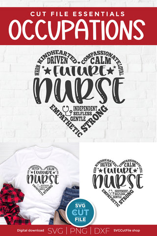 Future Nurse svg subway art SVG SVG Cut File 