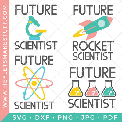 Future Scientist Bundle SVG Hey Let's Make Stuff 