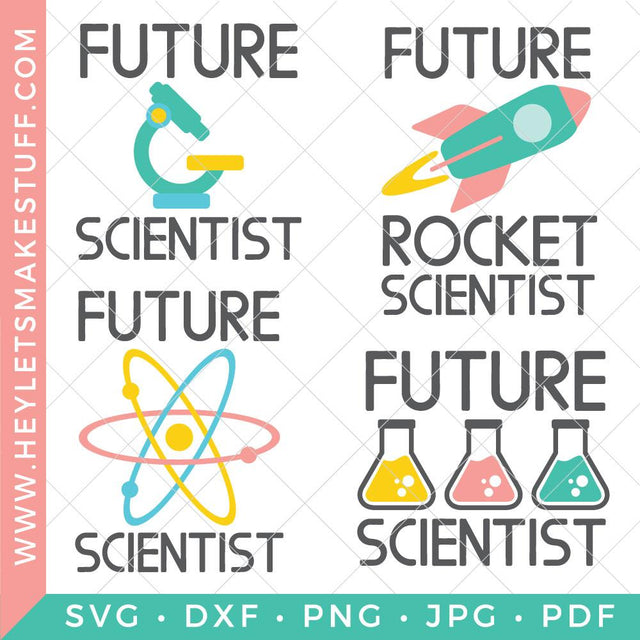 Future Scientist Bundle SVG Hey Let's Make Stuff 