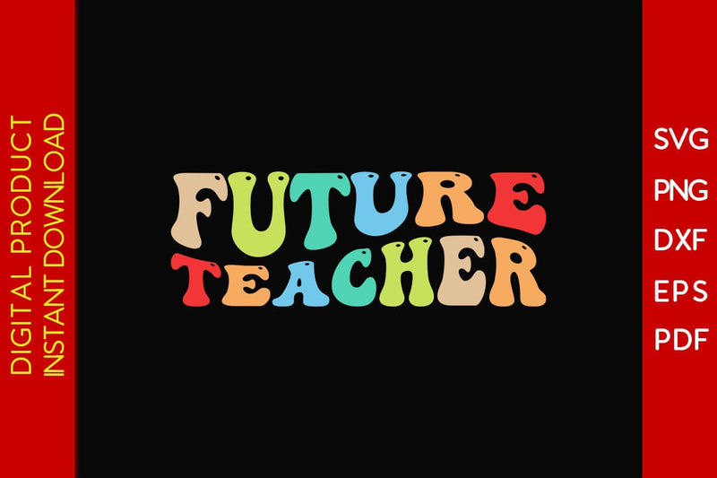 Future Teacher Leopard SVG PNG PDF Cut File SVG Creativedesigntee 