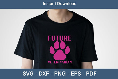 Future Veterinarian Svg Png Printable Cutting Files SVG Debashish Barman 