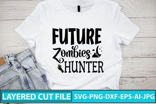 Future Zombies Hunter SVG Cut File SVG Syaman 