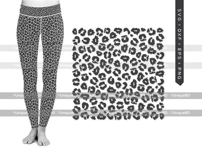 Fuzzy Leopard Print SVG Cut File | Cheetah Print Svg | Leopard Svg | Seamless Pattern Svg | Svg | Dxf | Eps | Png | Silhouette | Cut File SVG ETC Craft 