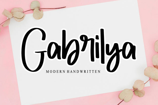 Gabrilya Font Afandi Studio 