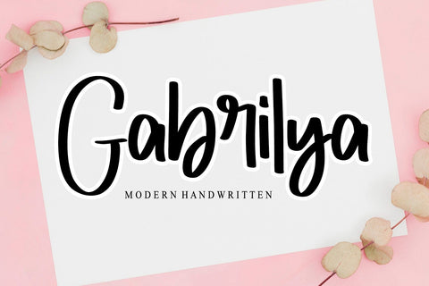 Gabrilya Font Afandi Studio 