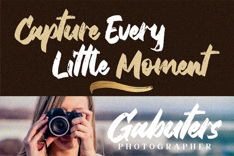 Gabuters Font Letterena Studios 