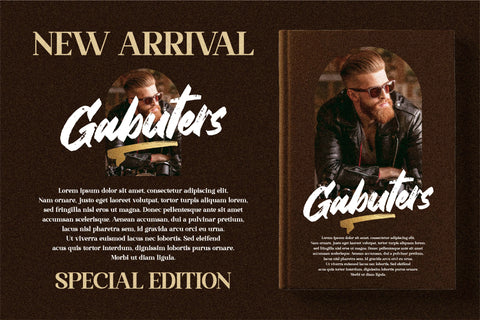 Gabuters Font Letterena Studios 