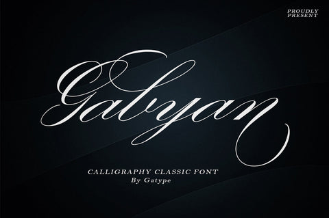 Gabyan Font gatype 