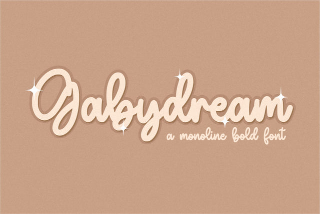 Gabydream Font Qwrtype Foundry 