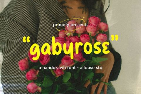 Gabyrose Font Allouse.Studio 