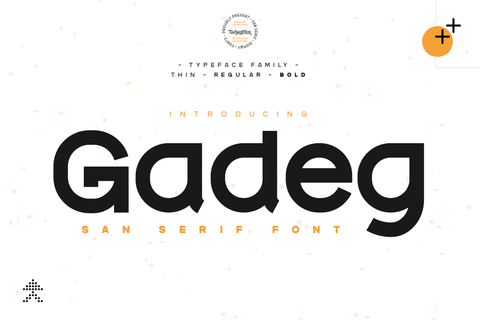 Gadeg Font twinletter 