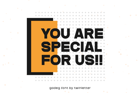 Gadeg Font twinletter 