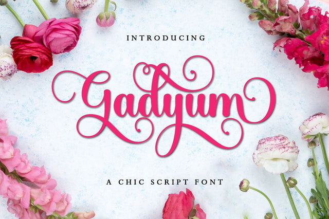 Gadyum Font gatype 