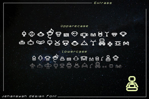 Galactic Monkey Font JH-CreativeFont 