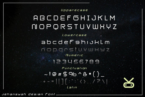 Galactic Monkey Font JH-CreativeFont 