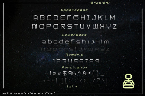Galactic Monkey Font JH-CreativeFont 