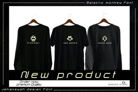 Galactic Monkey Font JH-CreativeFont 