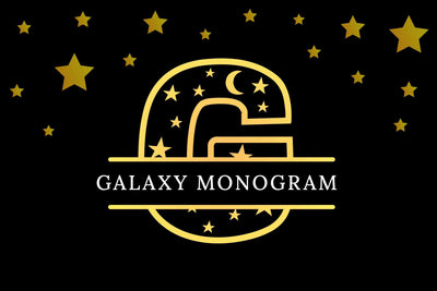 Galaxy Monogram Font LetterdayStudio 