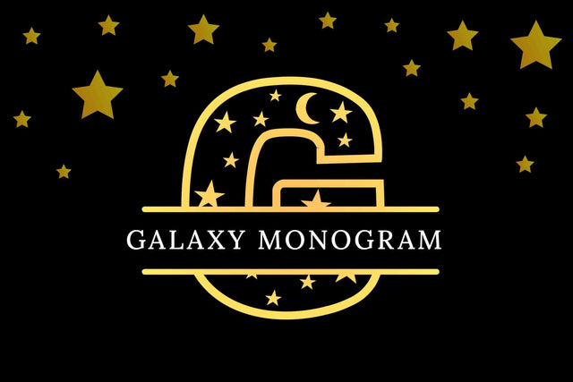 Galaxy Monogram Font LetterdayStudio 