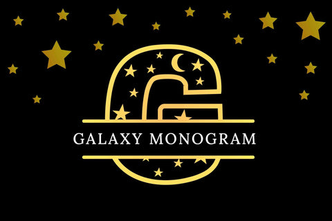 Galaxy Monogram Font LetterdayStudio 