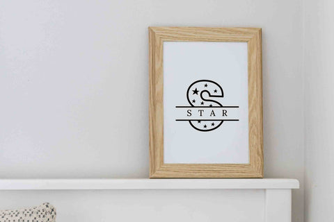 Galaxy Monogram Font LetterdayStudio 