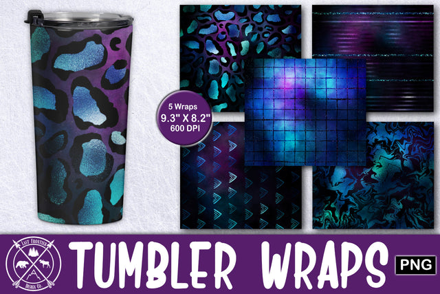 Galaxy Print Tumbler Wrap Sublimation Bundle Sublimation Last Frontier Design Co. 