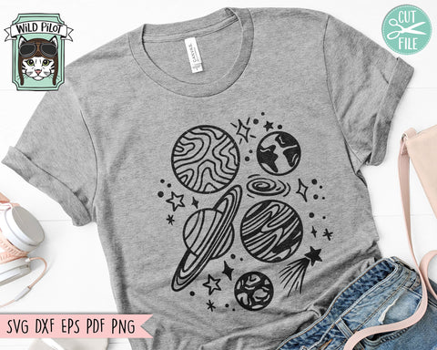 Galaxy SVG, Celestial SVG, Space SVG, Mystical svg, Planets svg, Solar System svg, Space svg, Outer space svg, Astronomy svg, Stars svg SVG Wild Pilot 