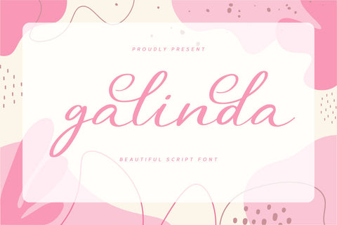 Galinda Font Wildan Type 