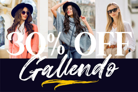 Gallendo Font Letterena Studios 