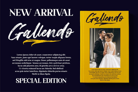 Gallendo Font Letterena Studios 