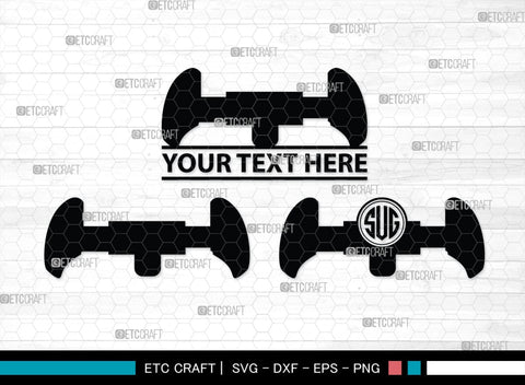 Game Controller Monogram, Game Controller Silhouette, Game Controller SVG, Video Game Svg, Game Player Svg, Joypad Svg, Xbox Gamepad Svg, SB00438 SVG ETC Craft 