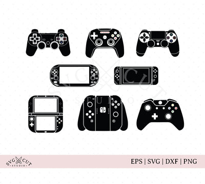 Game Controller SVG Cut Files SVG SVG Cut Studio 