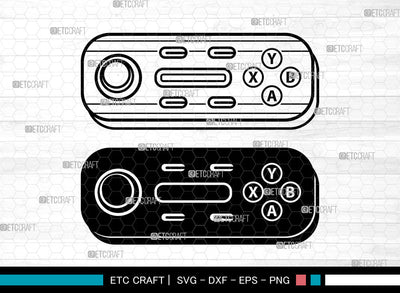 Game Controller SVG, Gamer Svg, Video Game Svg, PS4 Controller Svg, Game Player Svg, Game Controller Svg SVG ETC Craft 