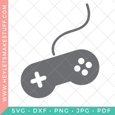 Game Controller SVG Hey Let's Make Stuff 