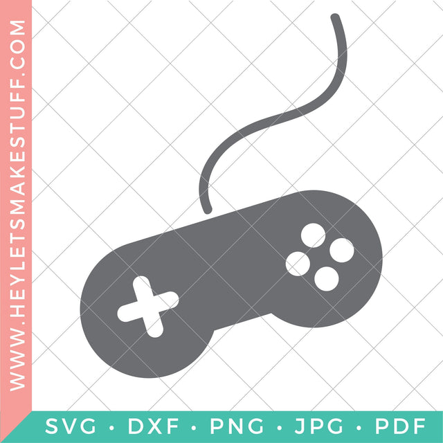 Game Controller SVG Hey Let's Make Stuff 