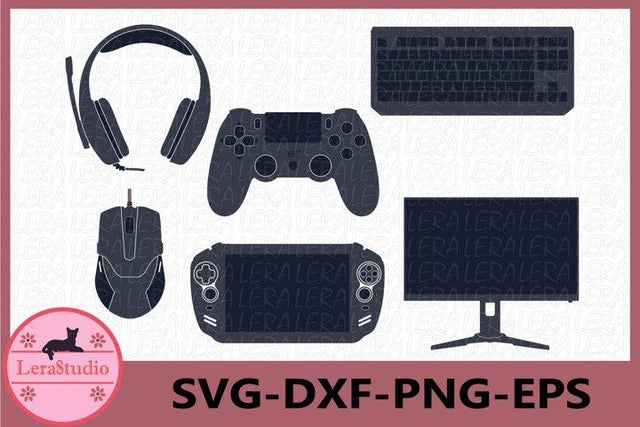 Game Controllers Svg SVG Lerastudio 