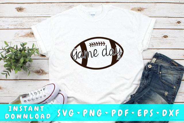 Game Day Football SVG SVG HappyDesignStudio 