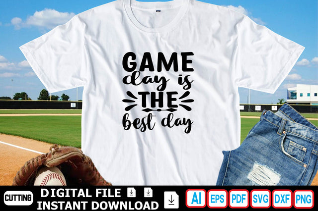 GAME DAY is the BEST DAY SVG Craftlabsvg24 