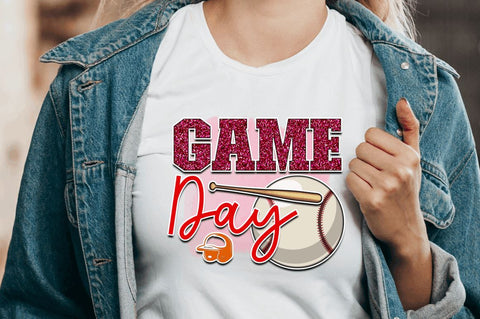 Game day Sublimation PNG, Baseball Sublimation Design Sublimation Regulrcrative 