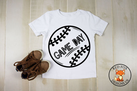 Game Day SVG, Baseball SVG, Softball SVG SVG RedFoxDesignsUS 
